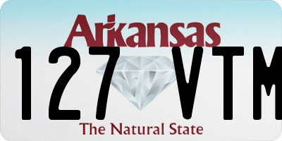 AR license plate 127VTM