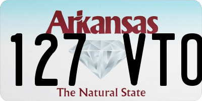 AR license plate 127VTO