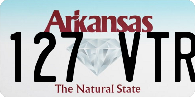 AR license plate 127VTR