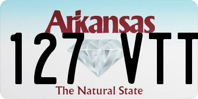 AR license plate 127VTT