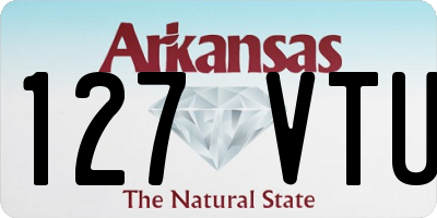 AR license plate 127VTU