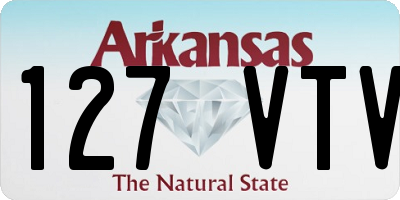 AR license plate 127VTV