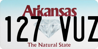 AR license plate 127VUZ