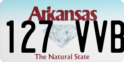 AR license plate 127VVB