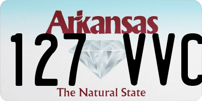 AR license plate 127VVC