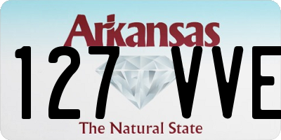 AR license plate 127VVE