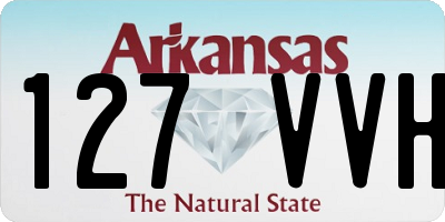 AR license plate 127VVH