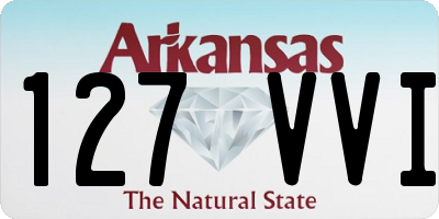 AR license plate 127VVI