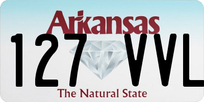 AR license plate 127VVL