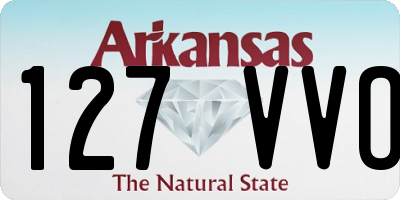 AR license plate 127VVO