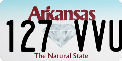 AR license plate 127VVU