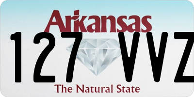 AR license plate 127VVZ
