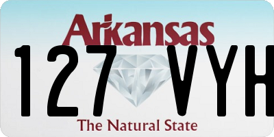 AR license plate 127VYH