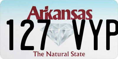 AR license plate 127VYP