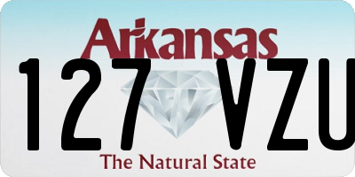 AR license plate 127VZU