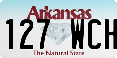 AR license plate 127WCH