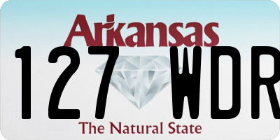 AR license plate 127WDR