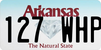 AR license plate 127WHP