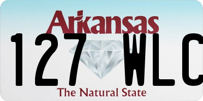AR license plate 127WLC