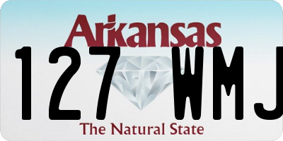 AR license plate 127WMJ