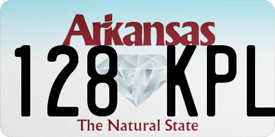 AR license plate 128KPL