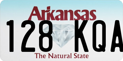 AR license plate 128KQA