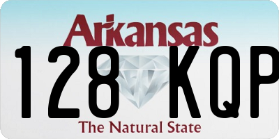 AR license plate 128KQP