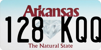 AR license plate 128KQQ