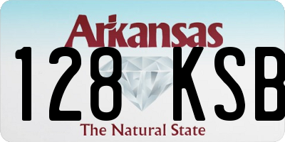AR license plate 128KSB