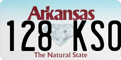 AR license plate 128KSO