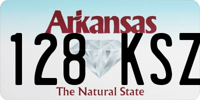 AR license plate 128KSZ