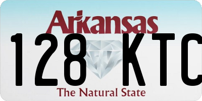 AR license plate 128KTC