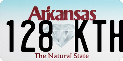 AR license plate 128KTH
