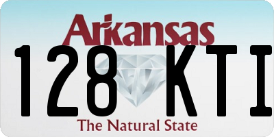 AR license plate 128KTI