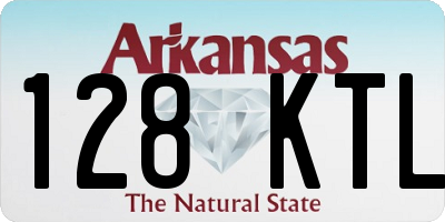 AR license plate 128KTL