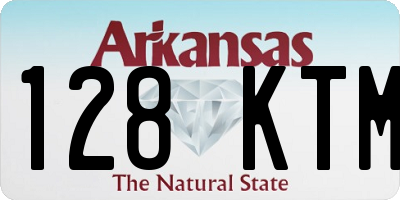 AR license plate 128KTM