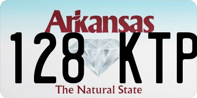 AR license plate 128KTP
