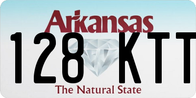 AR license plate 128KTT