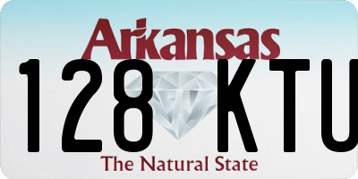 AR license plate 128KTU