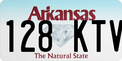 AR license plate 128KTV