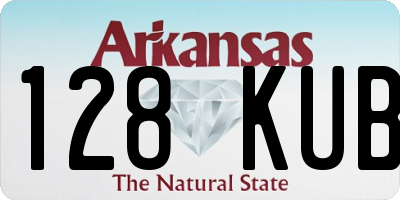 AR license plate 128KUB