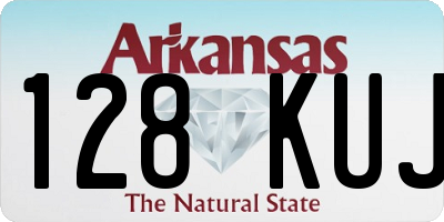 AR license plate 128KUJ