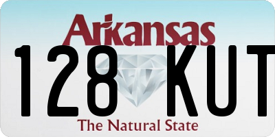 AR license plate 128KUT