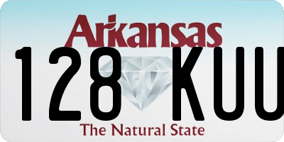AR license plate 128KUU