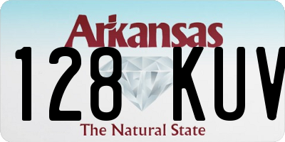 AR license plate 128KUV