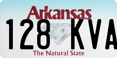 AR license plate 128KVA