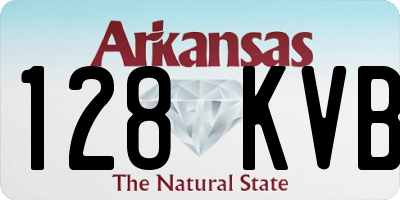AR license plate 128KVB