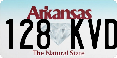 AR license plate 128KVD