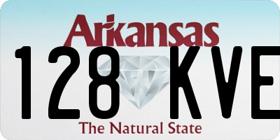 AR license plate 128KVE