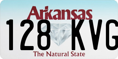 AR license plate 128KVG